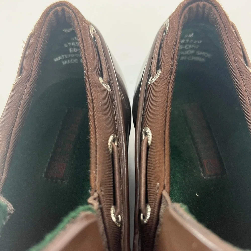 Sperry Saltwater Womans Duck Boot Brown Waterproof‎  9